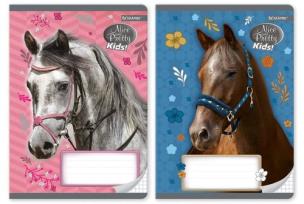 Opakowanie Zeszyt A5 w kratkę 32 kartki Nice and pretty 10 sztuk