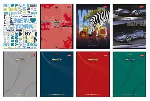 Opakowanie Zeszyt na spirali A5/80K kratka MIX (10szt)