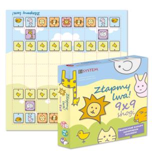 Złapmy Lwa! Shogi 9x9. Wydawca: EI System. Multiszop.pl Opakowanie Złapmy Lwa! Shogi 9x9