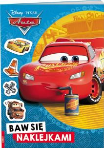 Okładka książki Auta Baw się Naklejkami