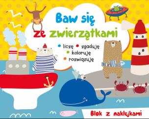 Okładka książki Baw się ze zwierzątkami