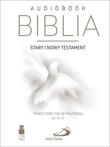Okładka książki Biblia ST i NT audiobook USB MP3