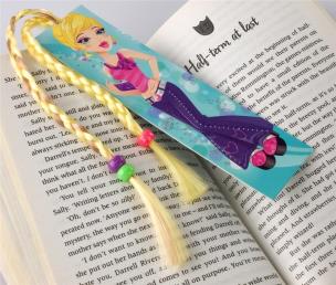 Opakowanie BookBraid - zakładka do książki - Blondynka