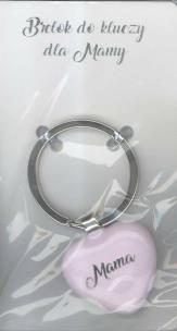 Opakowanie Brelok do kluczy - Mama (różowe serce)