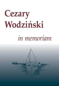 Opakowanie Cezary Wodziński in memoriam