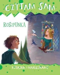Okładka książki Czytam sam. Roszpunka. Książka z naklejkami