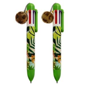 Opakowanie Długopis 6-kolorowy z pomponem (24szt)