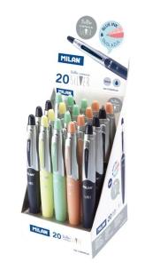 Opakowanie Długopis Capsule Silver niebieski (20szt)