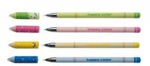 Opakowanie Długopis usuwalny niebieski Buźki 1 sztuka HAPPY
