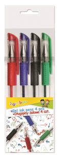 DŁUGOPIS ŻELOWY GIMBOO CLASSIC 0,5MM 4 KOLORY. Wydawca: Gimboo. Multiszop.pl Opakowanie DŁUGOPIS ŻELOWY GIMBOO CLASSIC 0,5MM 4 KOLORY