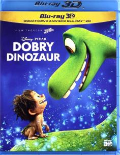 Okładka książki Dobry dinozaur (2 Blu-ray) 3D