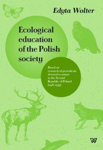 Okładka książki Ecological education of the Polish society