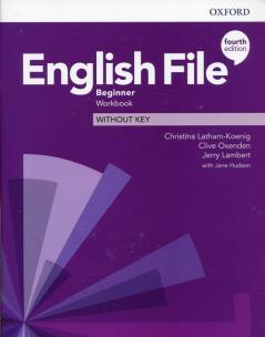 Okładka książki English File 4E Beginer WB without key OXFORD