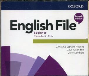 Opakowanie English File Beginner Class Audio CDs