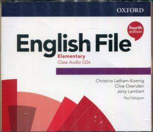 Opakowanie English File Elementary Class Audio CDs