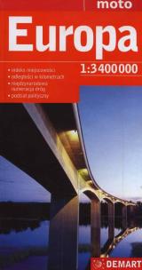 Okładka książki Europa see it - m. samochodowa 1:3400t