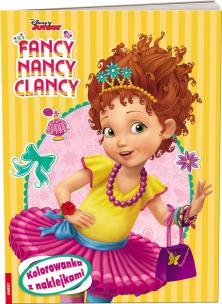 Okładka książki Fancy Nancy Clancy Kolorowanka z naklej/NA9101