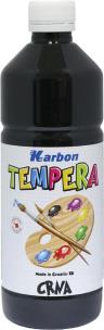 Opakowanie Farba tempera w butelce 1l. Czarny , Karbon