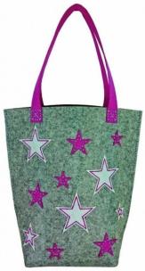 Opakowanie Filcowe Robótki - Torebka duża Stars STnux