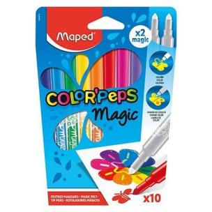 Opakowanie Flamastry Colorpeps Magic 8+2 MAPED