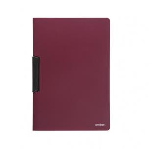 Opakowanie Folder na dokumenty A4 zamykany Polip Bordowy