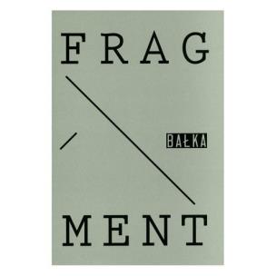 Okładka książki Fragment Bałka