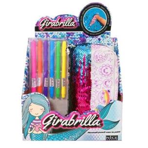 Opakowanie Girabrilla Syrenka zestaw z piórnikiem