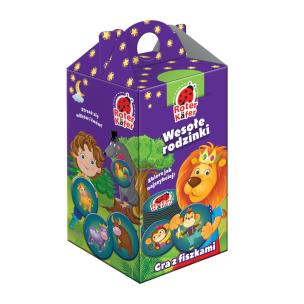 Opakowanie GRA EDUKACYJNA WESOŁE RODZINKI RK1010-06