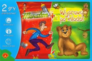 Okładka książki Gra - Maraton + Wyprawa po miodek ALEX