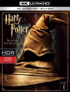 Okładka książki Harry Potter i Kamień Filozoficzny (2 Blu-ray) 4K