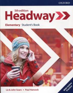 Okładka książki Headway 5E Elementary SB + online practice