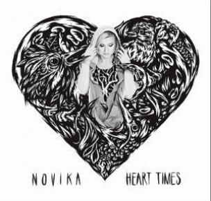 Okładka książki Heart Times - Novika. Książka+płyta CD