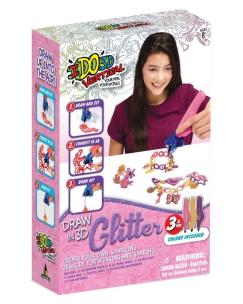 Opakowanie IDO3D Vertical zestaw 3-długopisy brokatowe