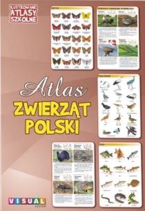 Okładka książki Ilustrowany atlas szkolny. Atlas zwierząt Polski