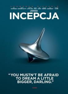 Okładka książki Incepcja DVD