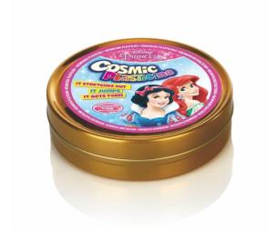 Opakowanie Inteligentna Plastelina - Malinowa z brokat. ASTRA