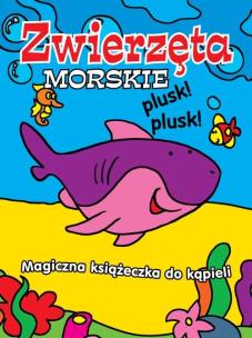 Okładka książki Kąpielowa zmieniająca kolor - Zwierzęta morskie