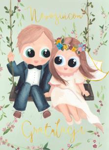 Opakowanie Karnet B6 Ślub - Huśtawka