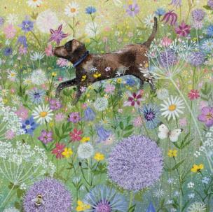 Opakowanie Karnet kwadrat z kopertą Summer Garden