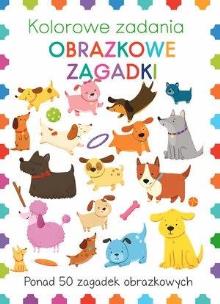 Okładka książki Kolorowe zadania. Obrazkowe zagadki
