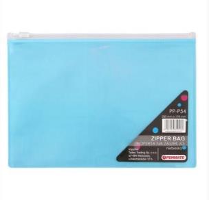 Opakowanie Koperta na zamek A5 PP-P54 niebieska PENMATE