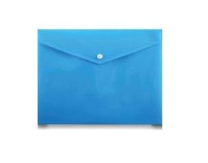 Opakowanie Koperta na zatrzask A4 PP-116 niebieska PENMATE
