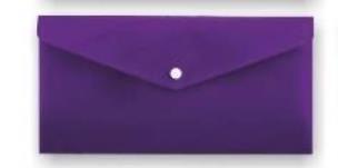 Opakowanie Koperta na zatrzask B6/DL PP-115 fioletowa
