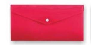 Opakowanie Koperta na zatrzask B6/DL PP-115 różowa PENMATE
