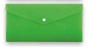 Opakowanie Koperta na zatrzask B6/DL PP-115 zielona PENMATE