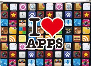 Opakowanie Koperta z nadrukiem zip A4 PP Apps