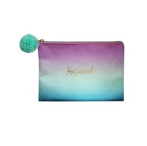 Opakowanie Kosmetyczka ombre z pomponem Mermaid