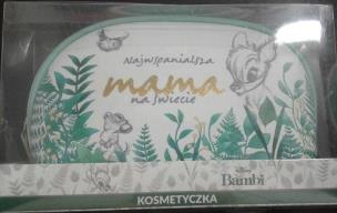 Opakowanie Kosmetyczka z dedykacją - Najwspanialsza mama