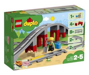 Opakowanie Lego DUPLO 10872 Tory kolejowe i wiadukt