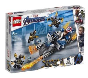 Opakowanie Lego Super Heroes 76123 Kapitan Ameryka